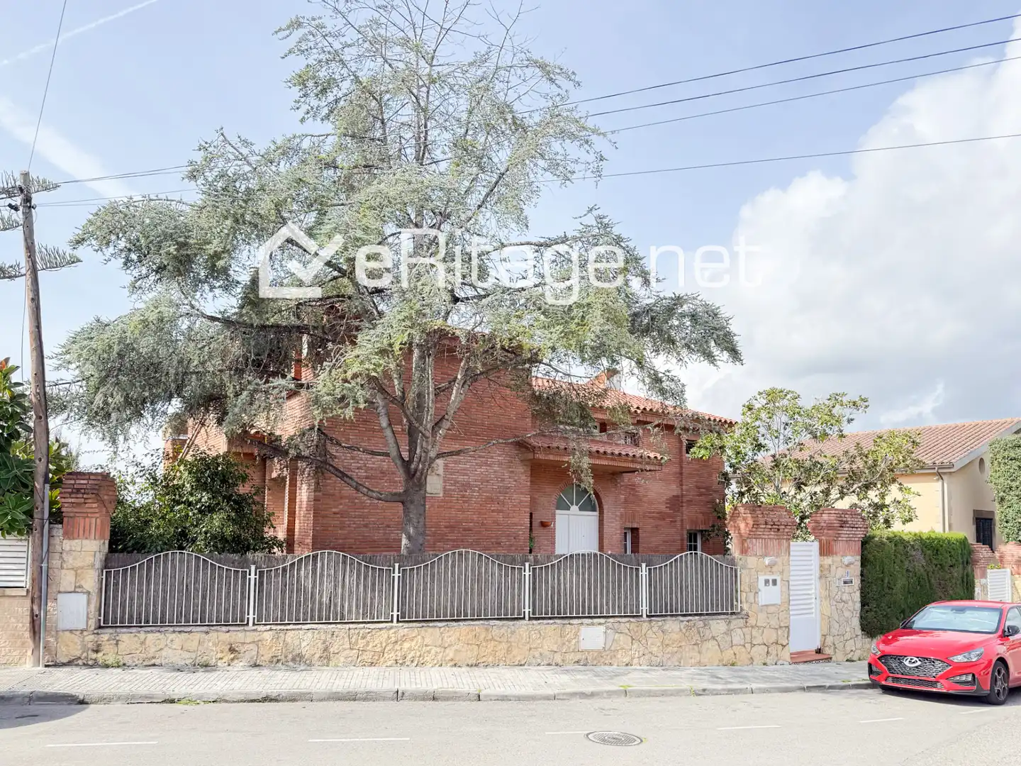 Vista exterior de Casa o chalet en venta en Altafulla con Jardín privado, Parquet y Terraza