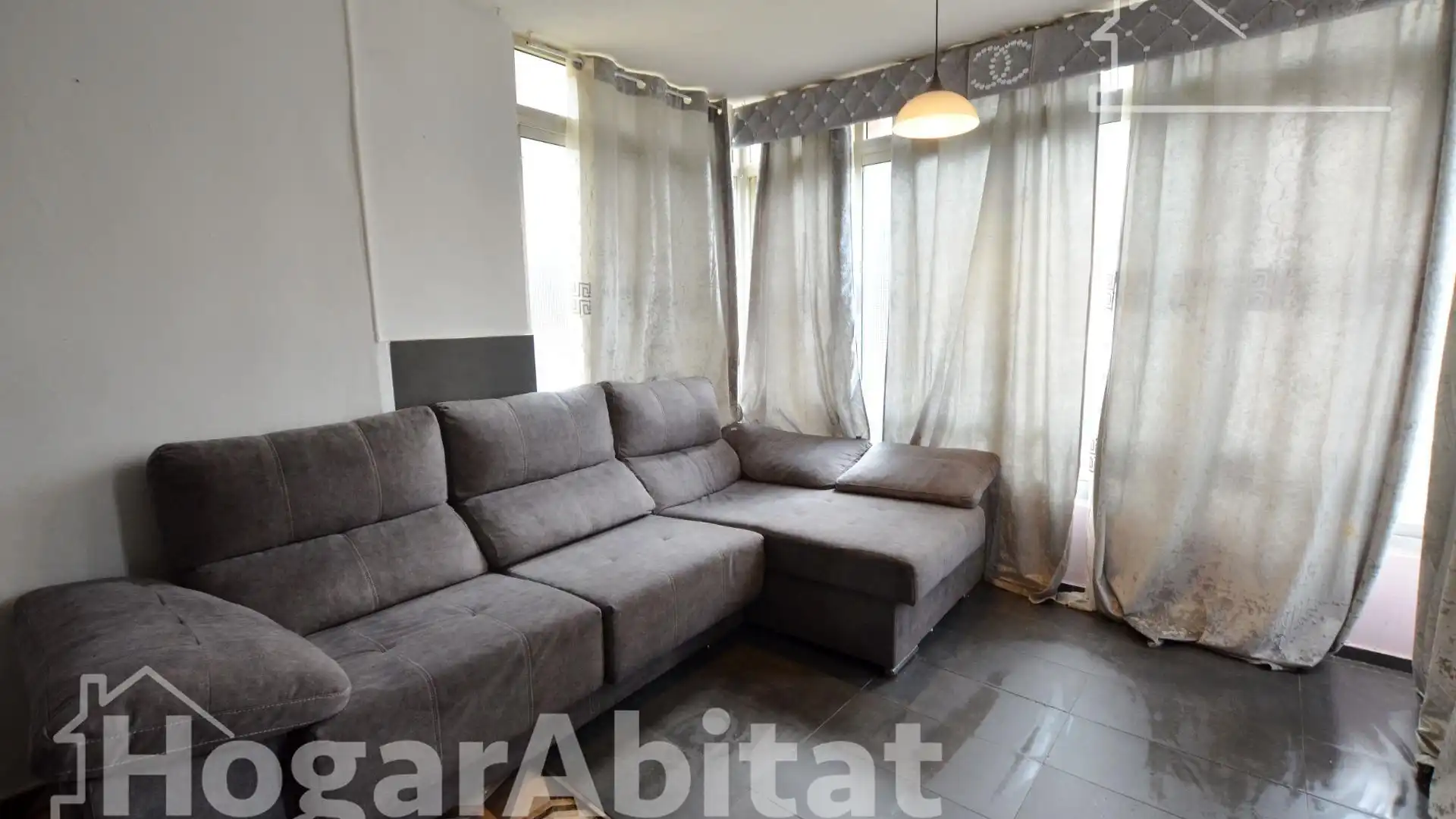 Living room of Flat for sale in Alicante / Alacant  with Air Conditioner and Furnished