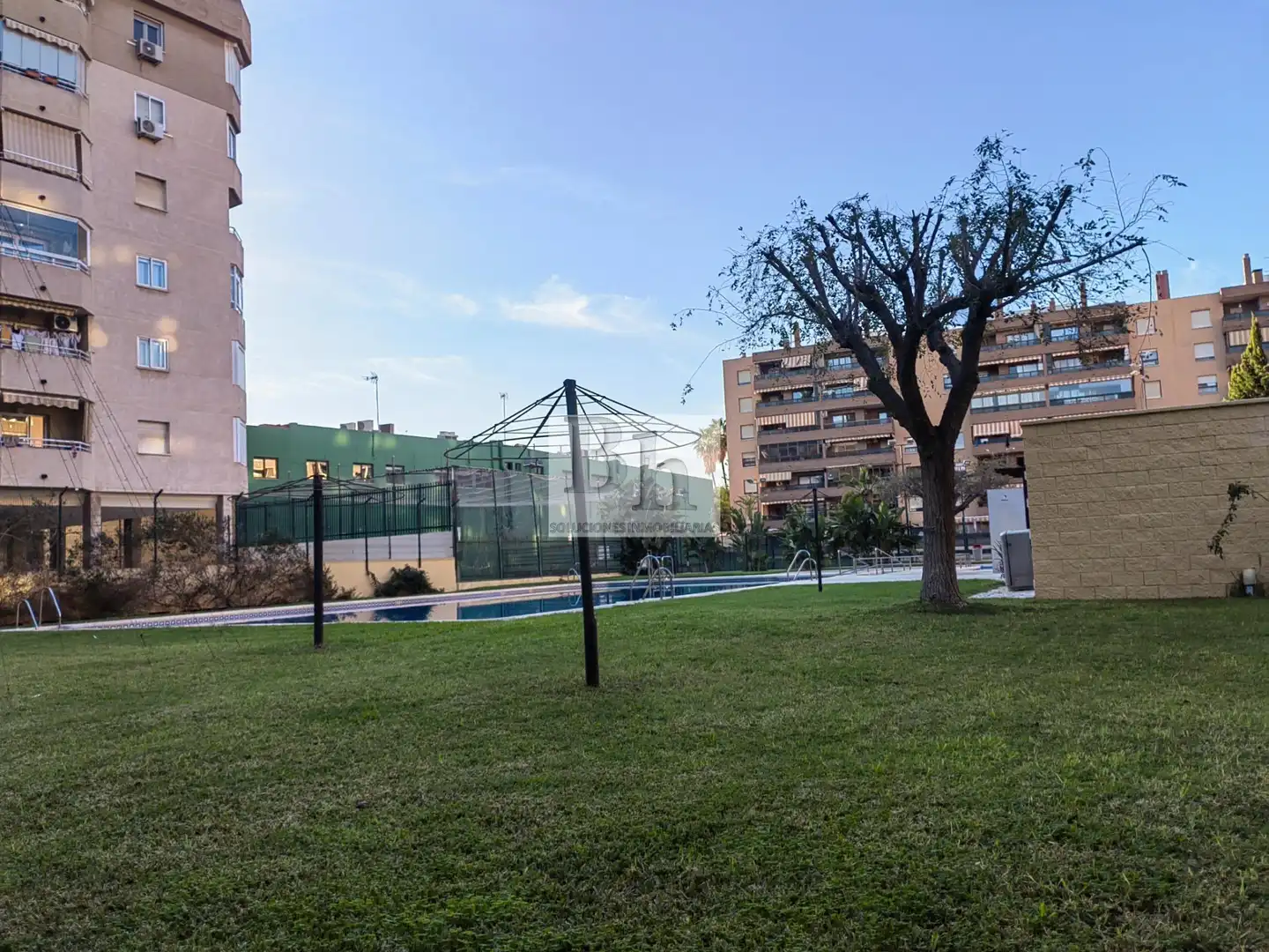 Swimming pool of Flat for sale in Málaga  with Air Conditioner, Private garden and Terrace