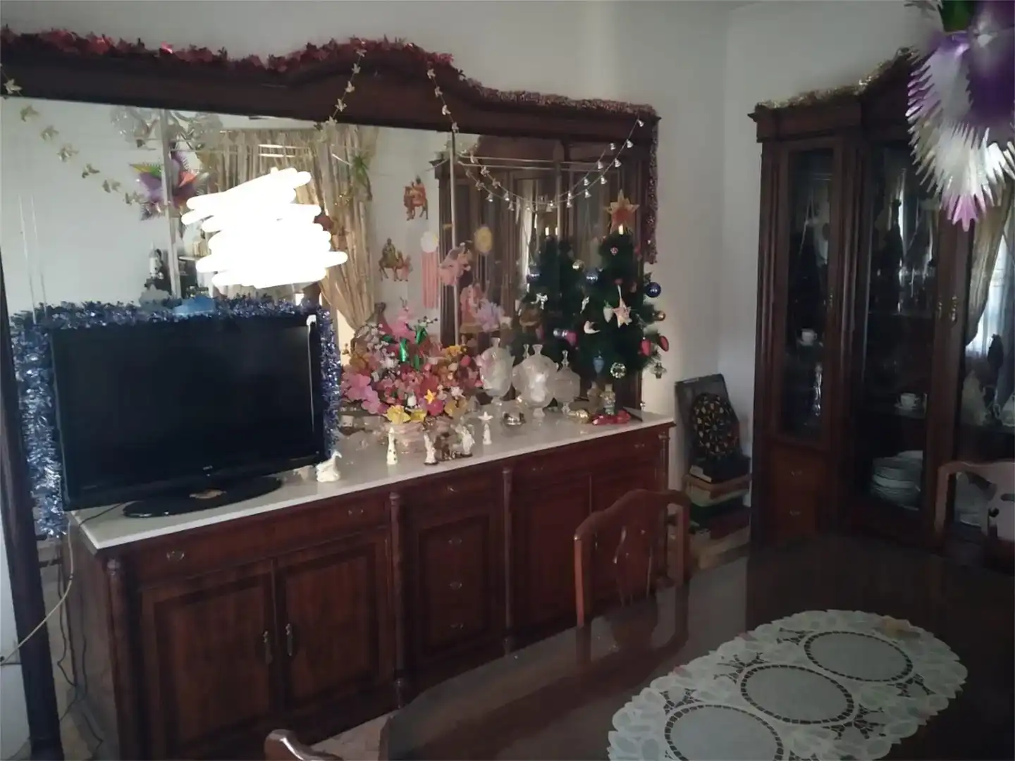 Sala de estar de Piso en venta en Pozoblanco con Amueblado, Lavadora y Microondas
