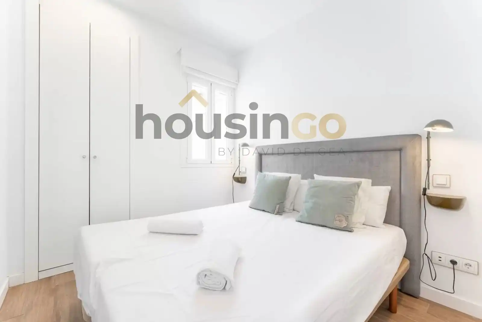 Bedroom of Attic for rent in Madrid  with Air Conditioner, Heating and Terrace