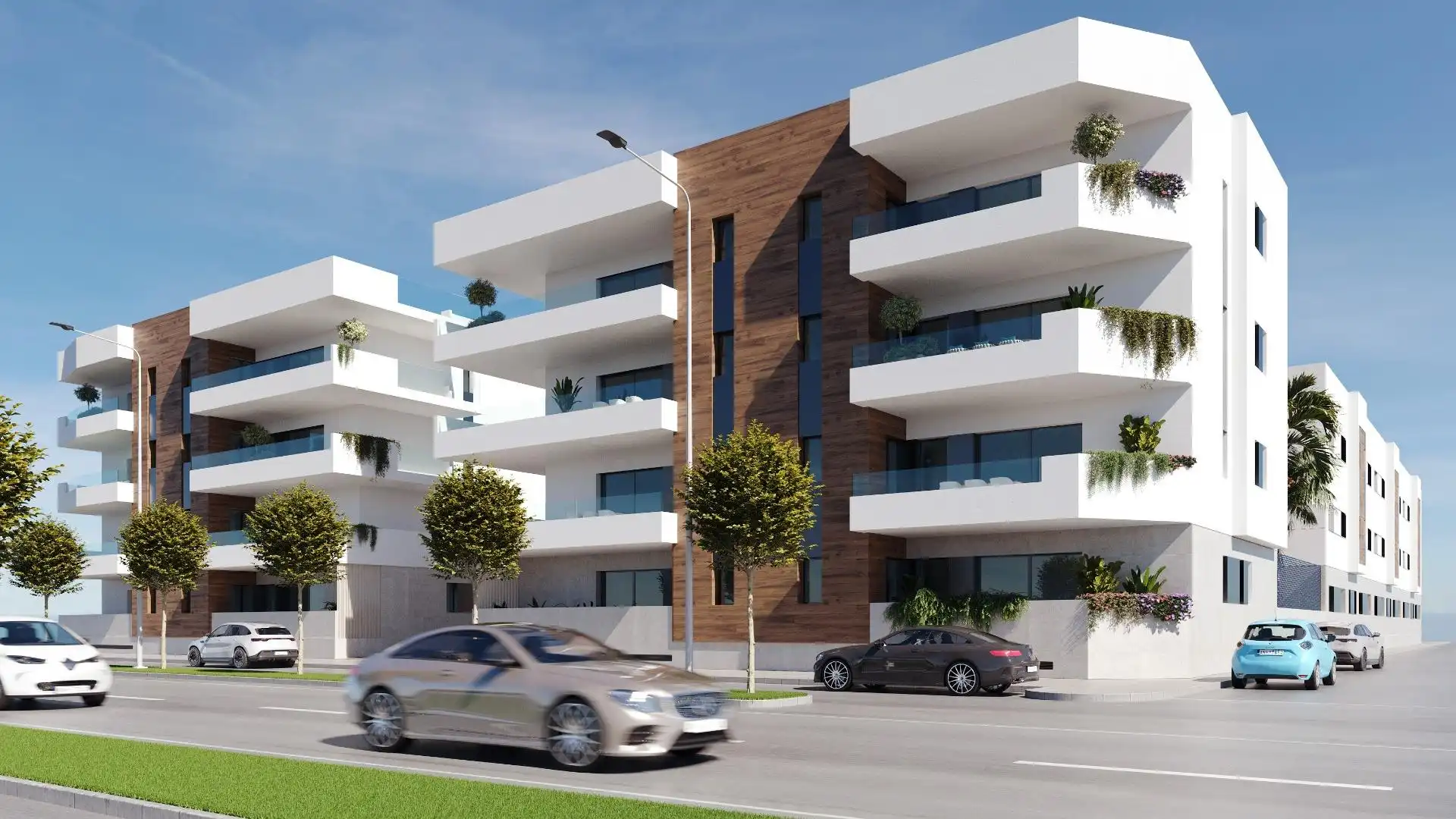 Vista exterior de Apartamento en venta en Pilar de la Horadada con Aire acondicionado, Terraza y Balcón