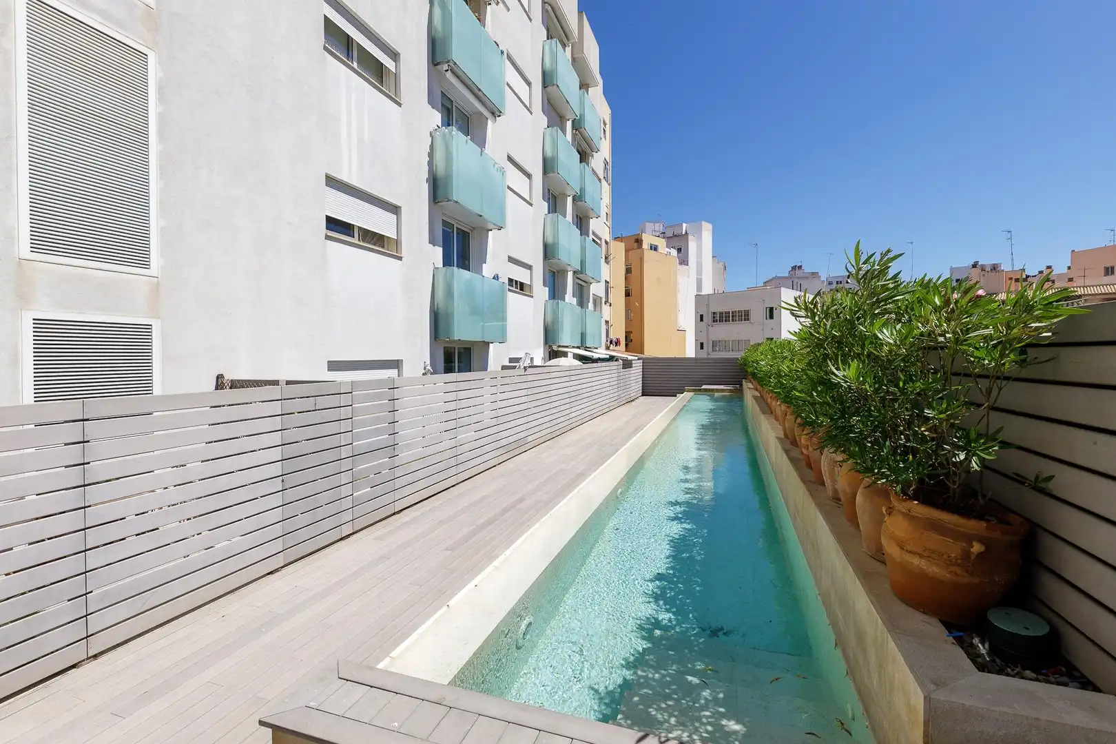 Piscina de Pis en venda en  Palma de Mallorca amb Aire condicionat, Calefacció i Balcó