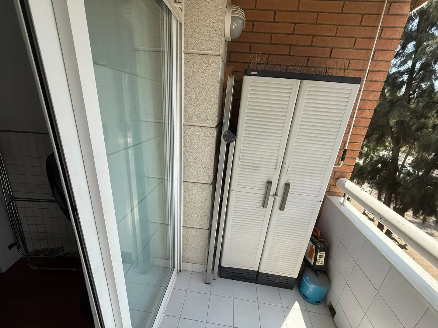 Balcony of Flat for sale in Cornellà de Llobregat  with Heating, Private garden and Swimming Pool