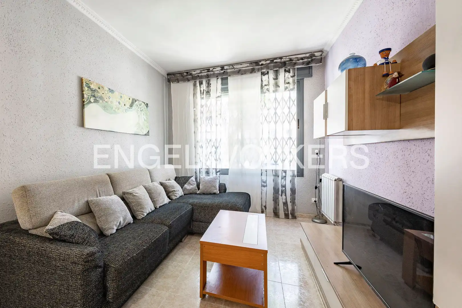 Living room of Flat for sale in Sant Andreu de la Barca  with Heating and Private garden
