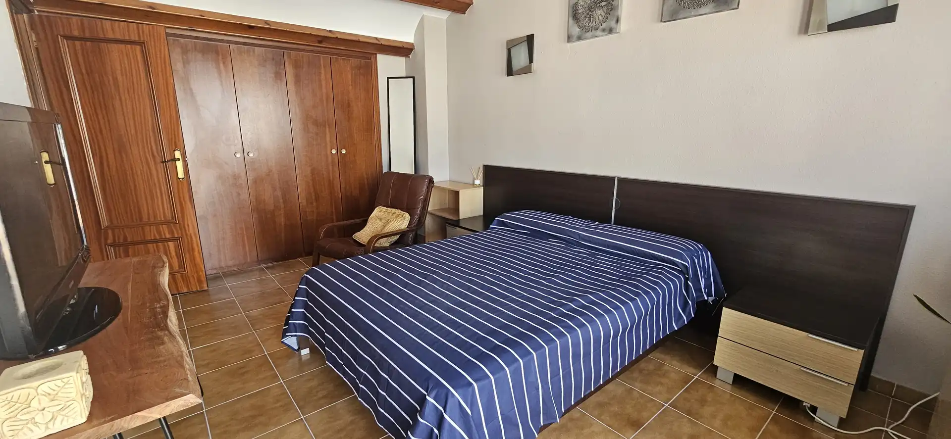 Schlafzimmer von Einfamilien-Reihenhaus zum Verkauf in L'Alfàs del Pi mit Abstellraum, Schwimmbad und Möbliert