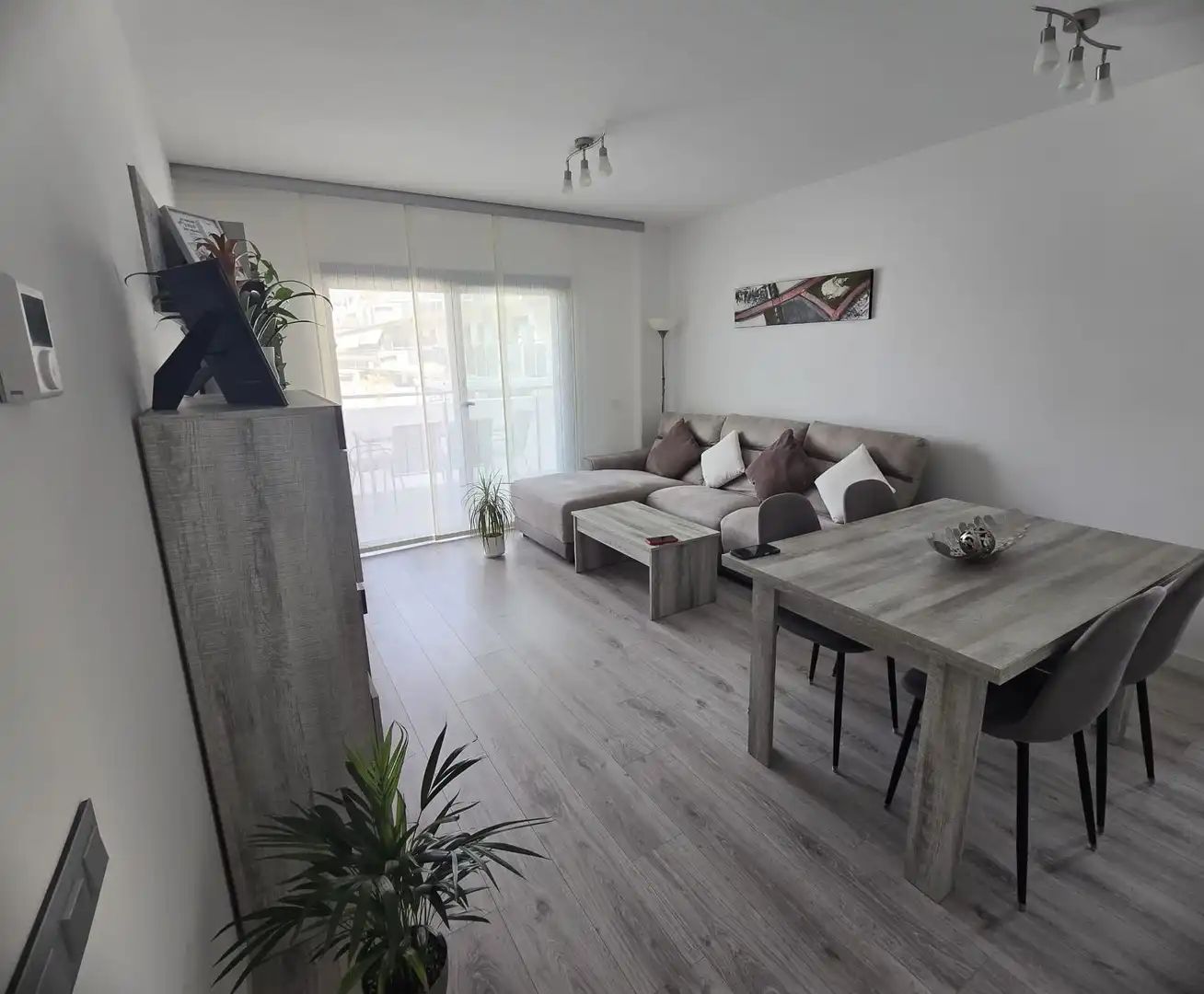 Living room of Flat for sale in Sant Pere de Ribes  with Air Conditioner, Terrace and Storage room