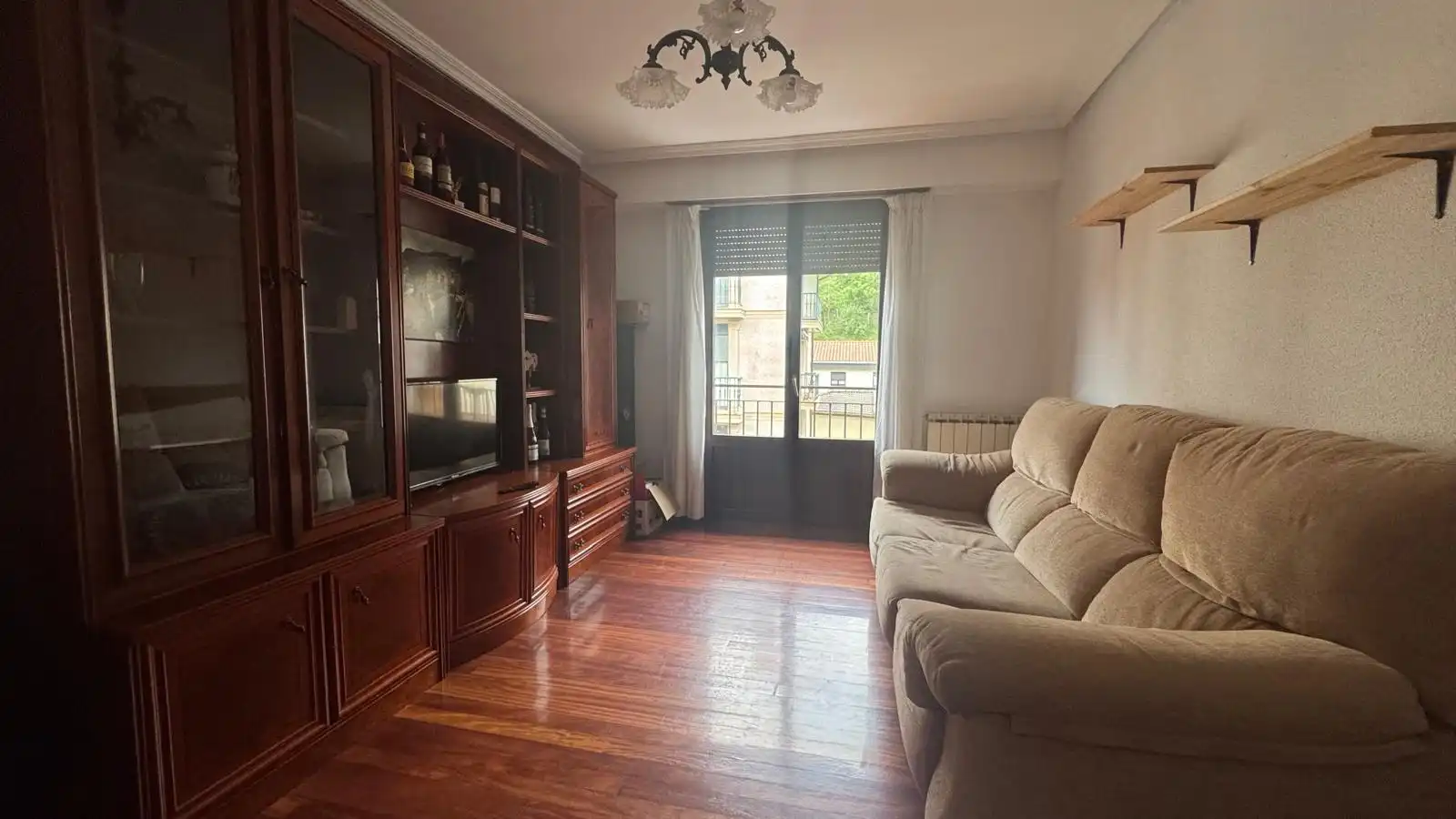 Living room of Flat for sale in Amezketa  with Heating, Storage room and Balcony