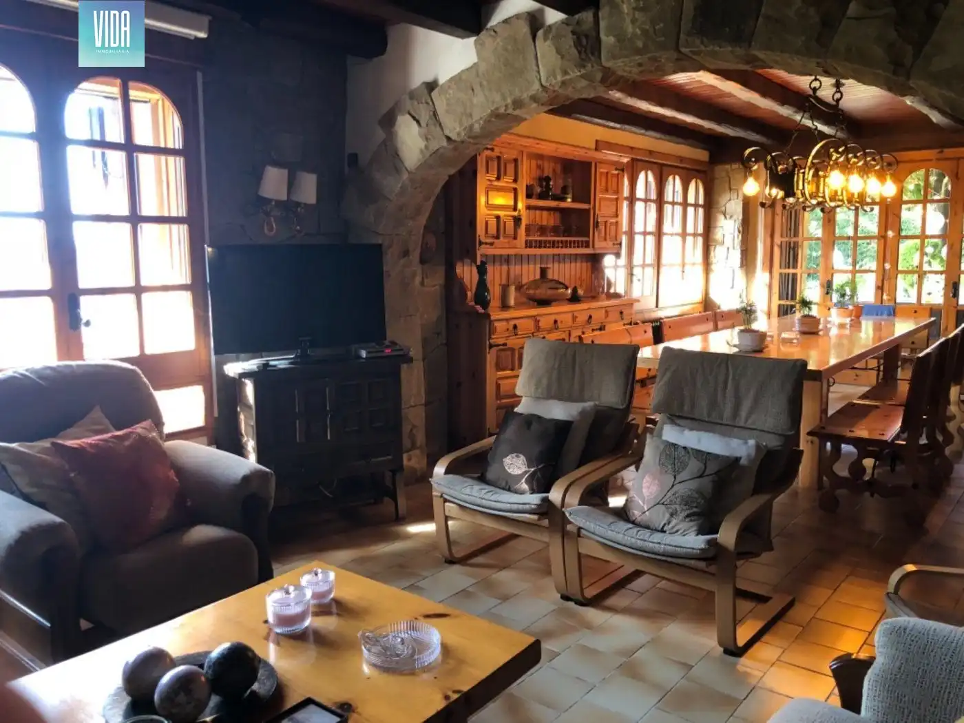 Living room of Houses for sale in Calders  with Air Conditioner, Heating and Private garden