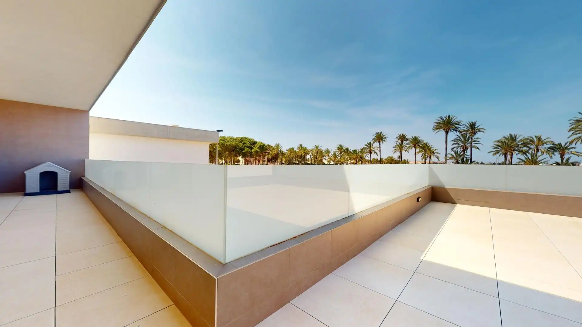 Terrasse von Haus oder Chalet zum Verkauf in San Pedro del Pinatar mit Klimaanlage, Heizung und Privatgarten