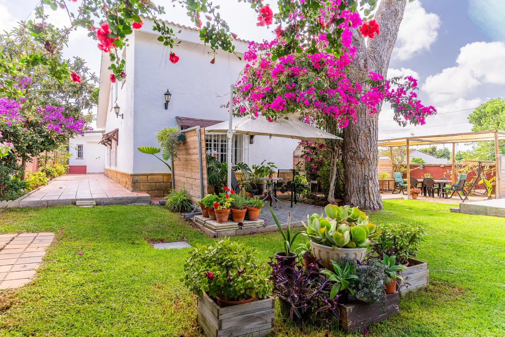 Jardín de Casa o chalet en venta en Chiclana de la Frontera con Jardín privado, Trastero y Piscina