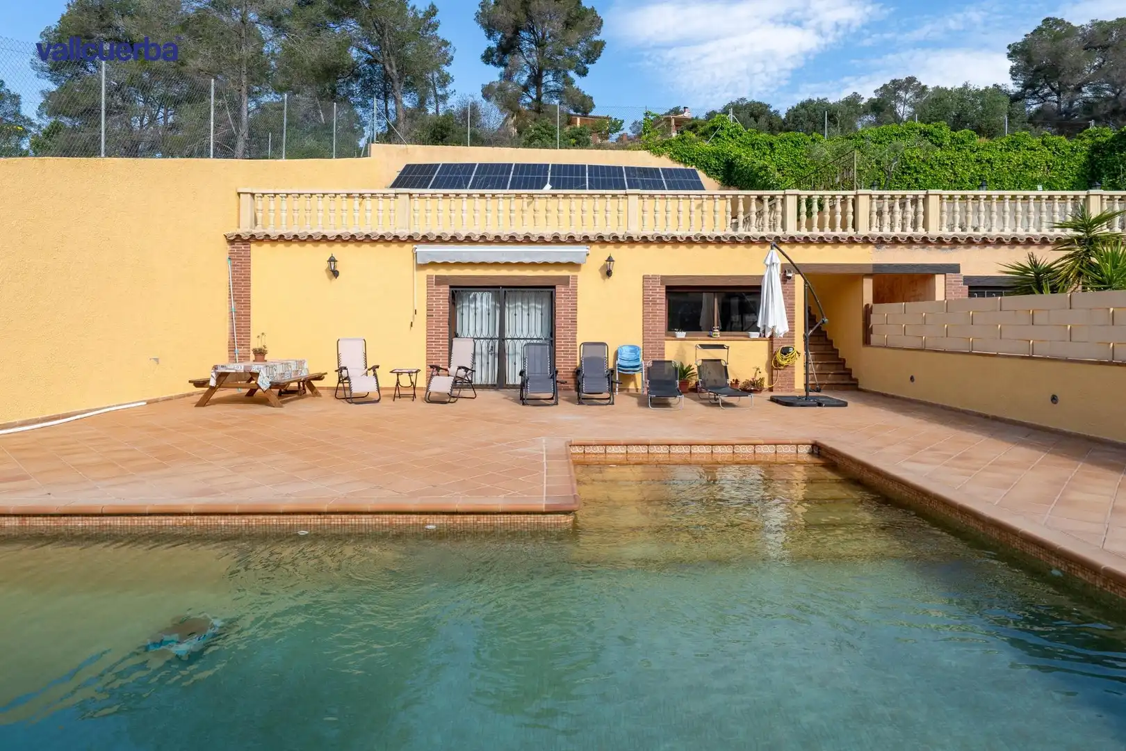 Piscina de Casa adosada en venta en Riudecanyes con Aire acondicionado, Calefacción y Jardín privado