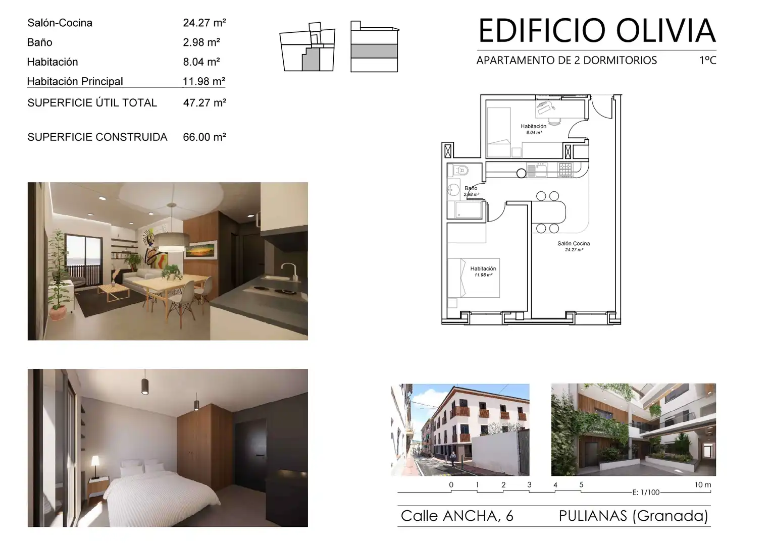 Piso con ascensor en venta en Pulianas, imagen 9