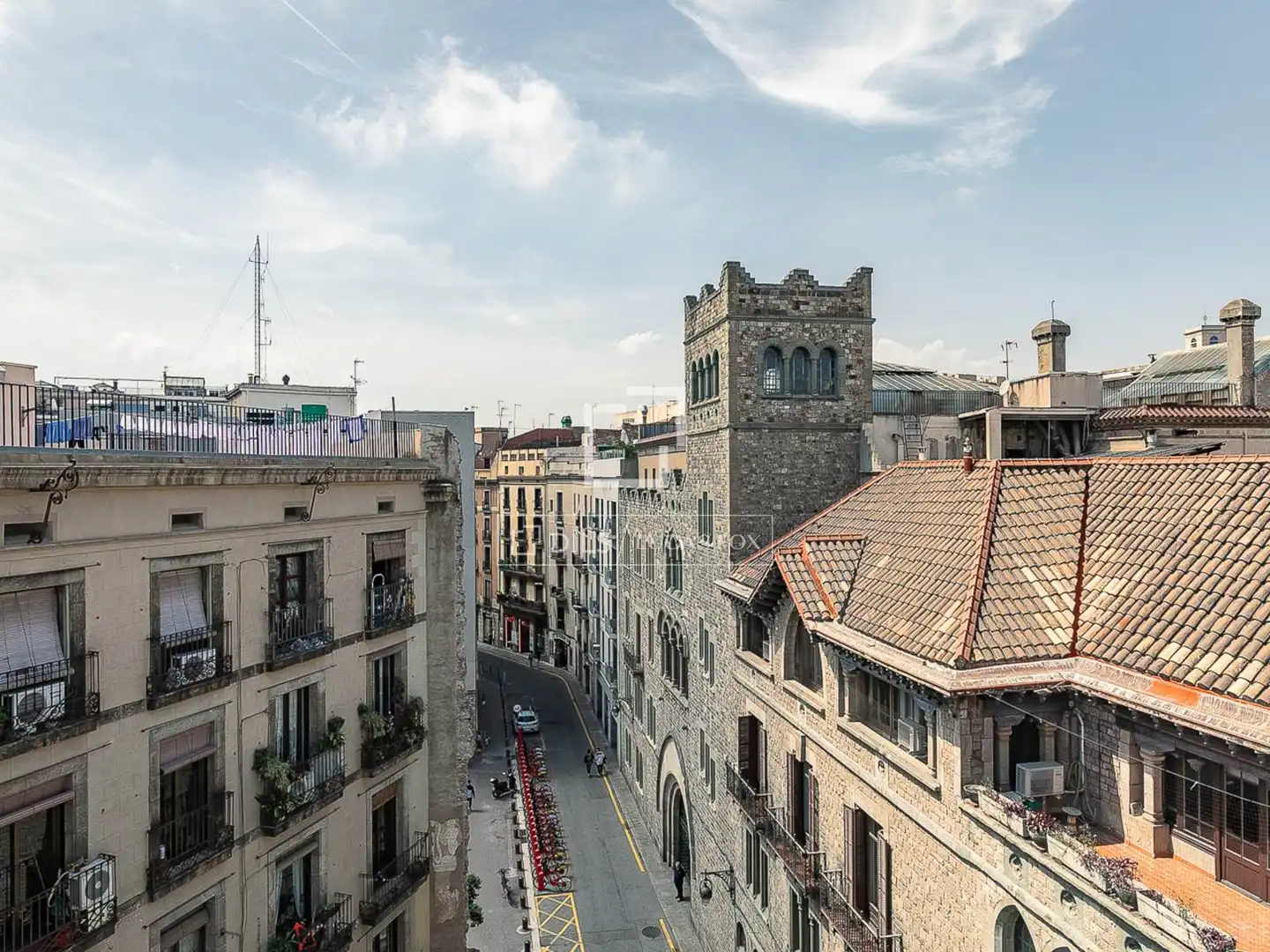 Vista exterior de Piso en venta en Barcelona con Aire acondicionado, Terraza y Balcón