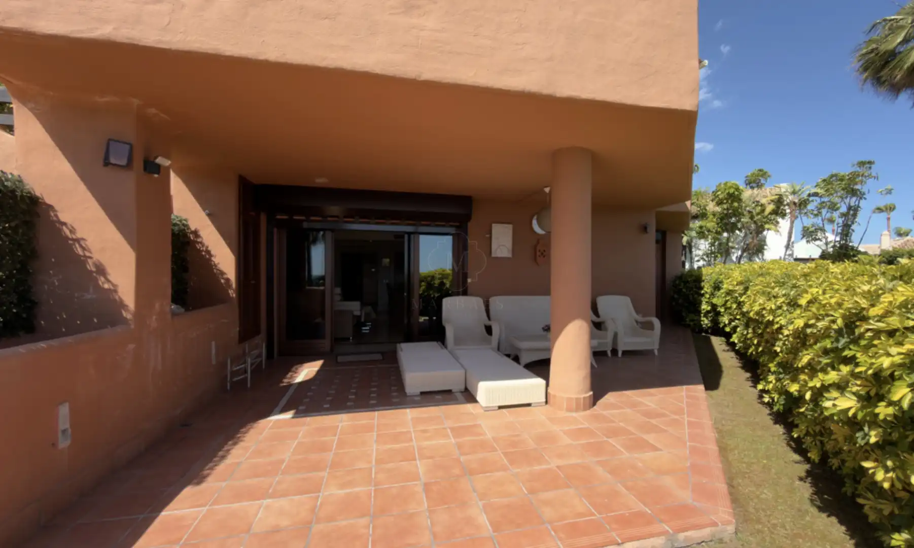Terrassa de Planta baixa en venda en Estepona amb Aire condicionat, Jardí privat i Terrassa