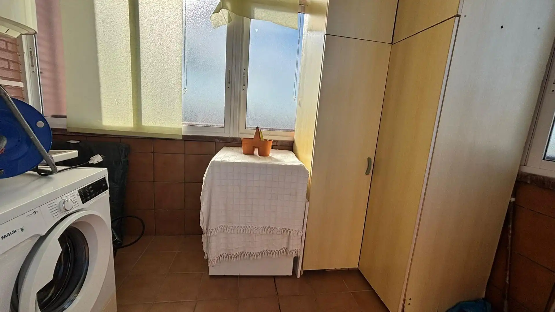 Kitchen of Attic for sale in Cartagena  with Air Conditioner, Terrace and Furnished