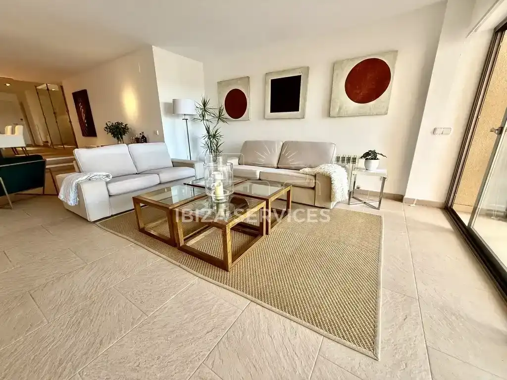 Sala d'estar de Casa o xalet de lloguer en Eivissa amb Aire condicionat