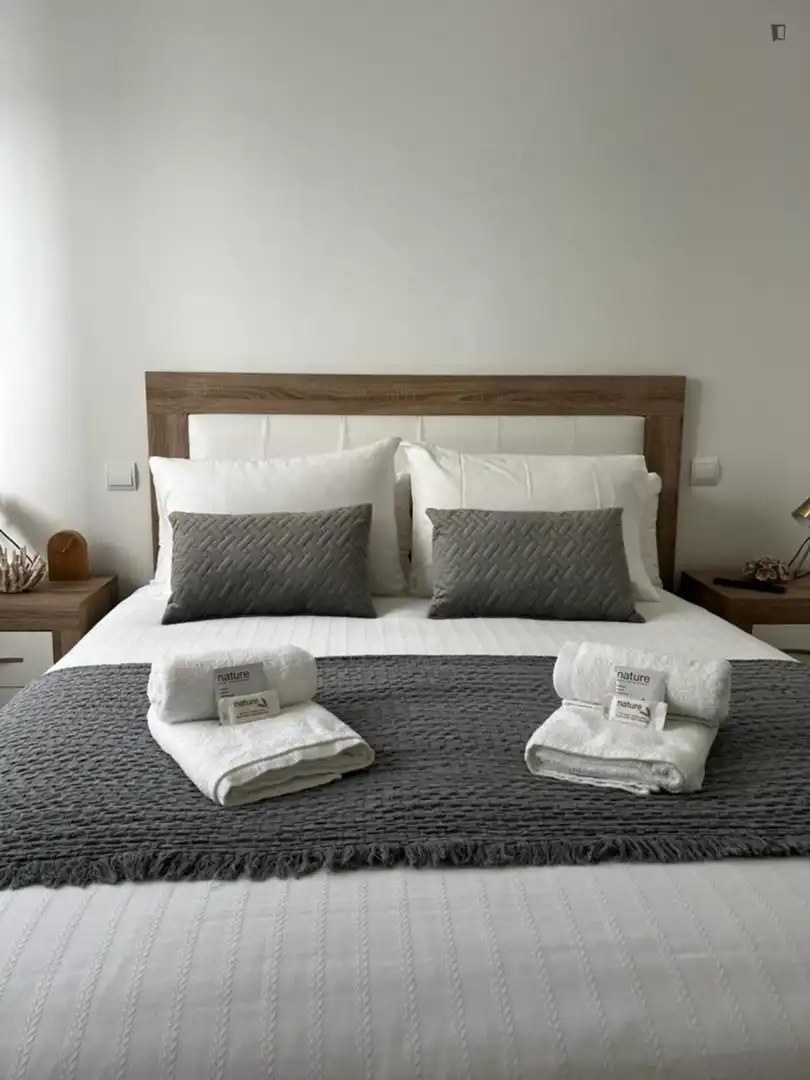 Habitación de Apartamento de alquiler en Vigo  con Calefacción, Amueblado y Horno