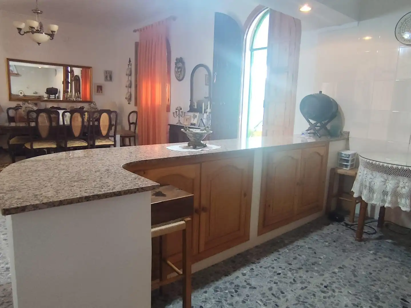 Cocina de Casa o chalet en venta en Carrión de los Céspedes con Aire acondicionado, Calefacción y Jardín privado