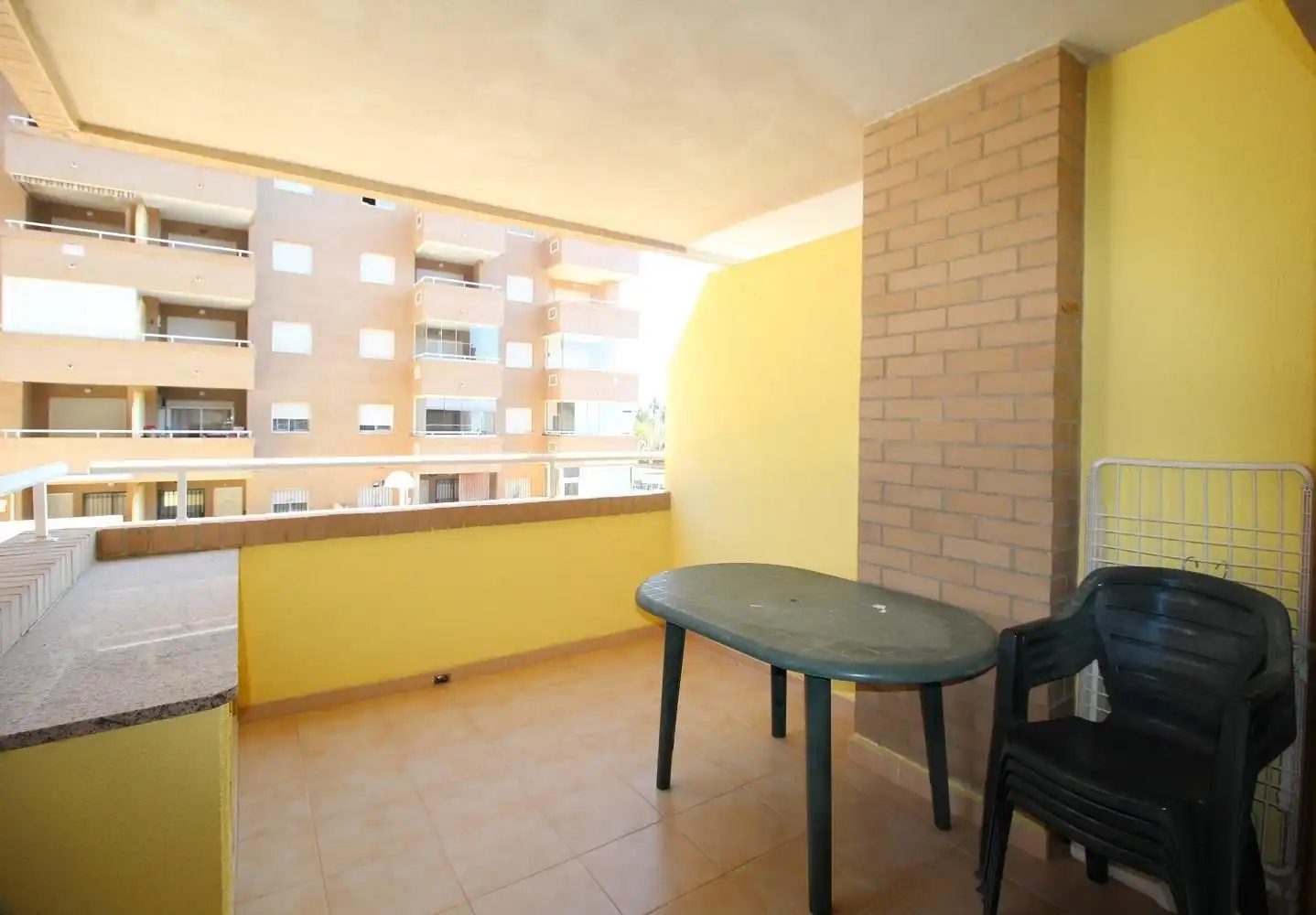 Balcony of Apartments for sale in Oropesa del Mar / Orpesa  with Air Conditioner, Private garden and Terrace
