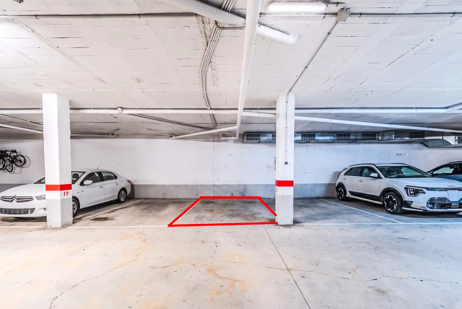 Parking of Duplexes for sale in L'Ampolla  with Air Conditioner, Heating and Terrace