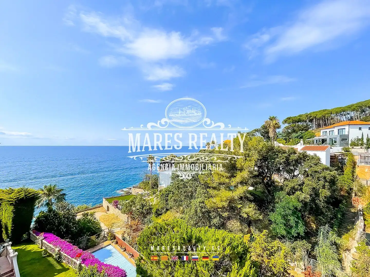 Vista exterior de Casa o xalet en venda en Lloret de Mar amb Aire condicionat, Calefacció i Jardí privat