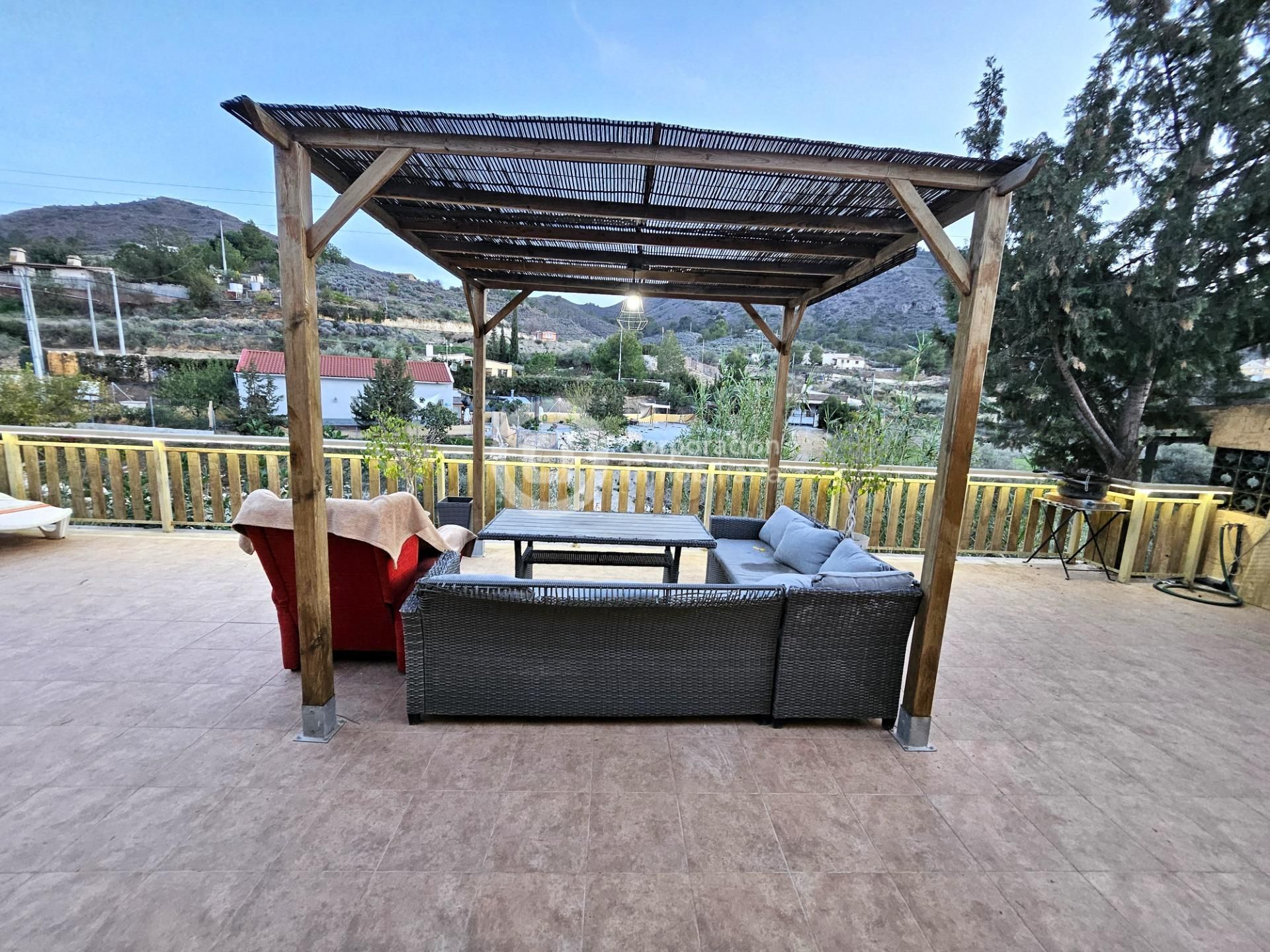 Terrace of Country house for sale in Lorca  with Private garden and Terrace