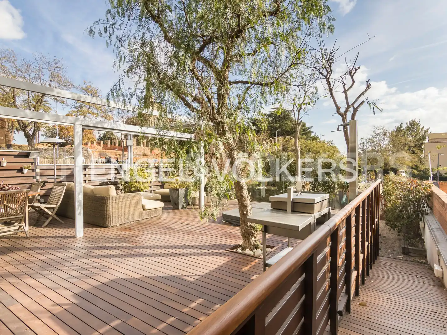 Terraza de Casa adosada en venta en Sarrià - Sant Gervasi