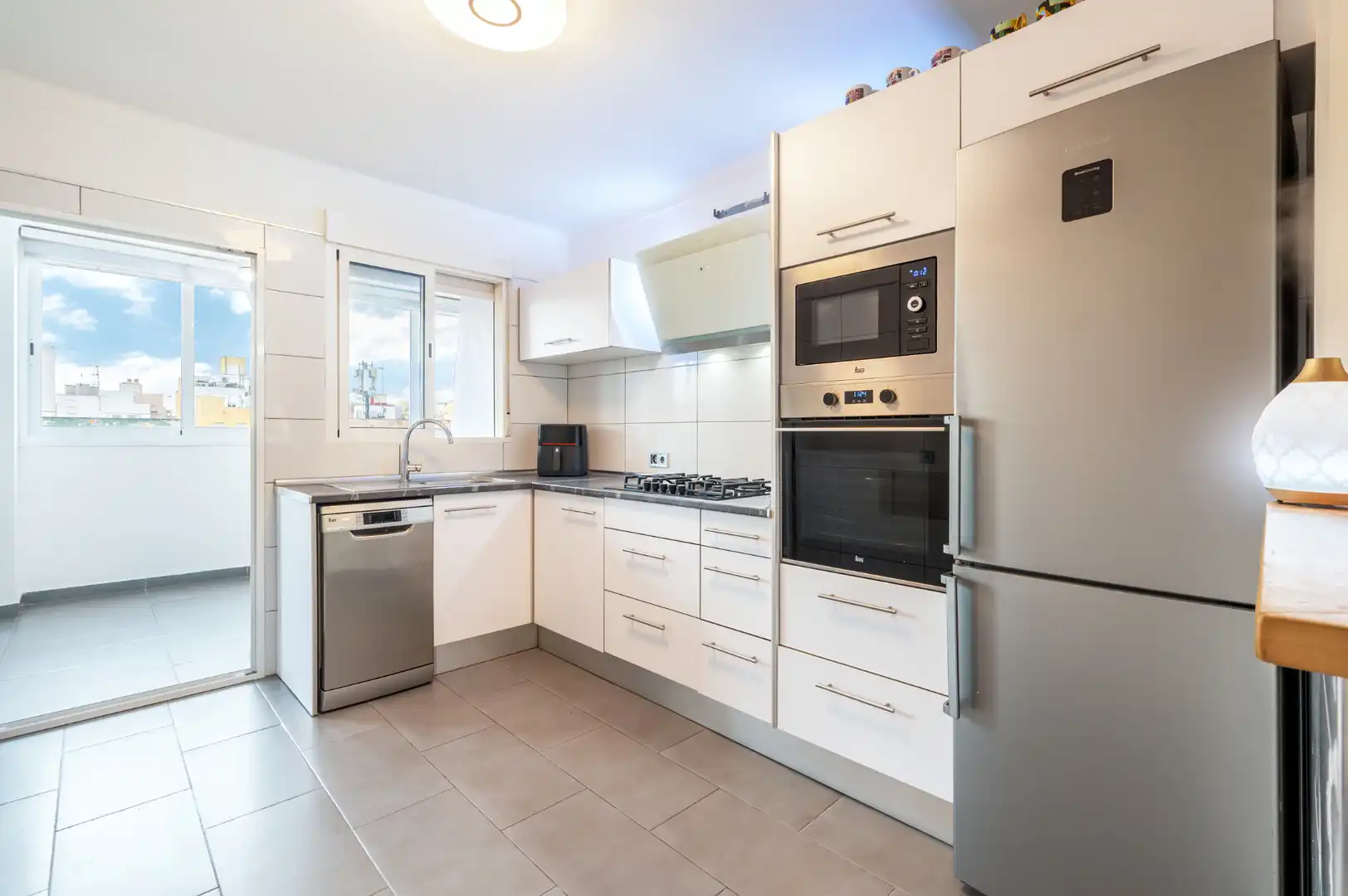 Cocina de Piso en venta en  Palma de Mallorca con Aire acondicionado, Parquet y Terraza
