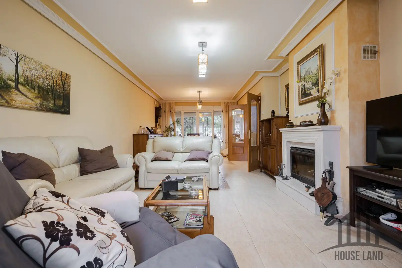 Sala de estar de Casa o chalet en venta en Meco pueblo