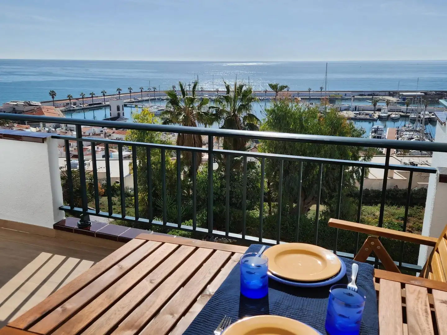 Terrasse von Wohnung zur Miete in Sitges mit Klimaanlage, Privatgarten und Terrasse