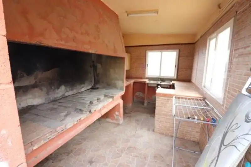 Cocina de Finca rústica en venta en Alborache con Jardín privado y Trastero