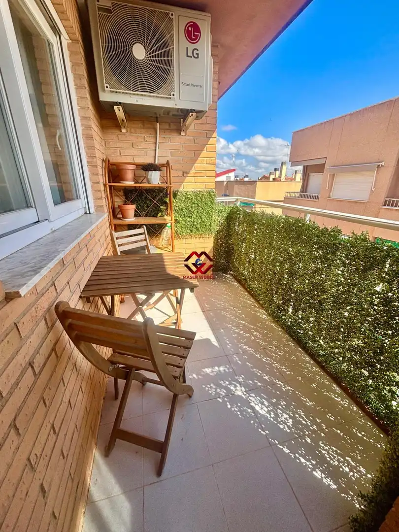 Terraza de Apartamento en venta en San Pedro del Pinatar con Aire acondicionado, Calefacción y Amueblado