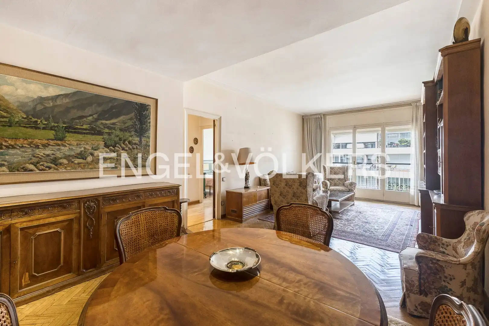 Exterior view of Flat for sale in  Barcelona Capital  with Heating, Parquet flooring and Storage room