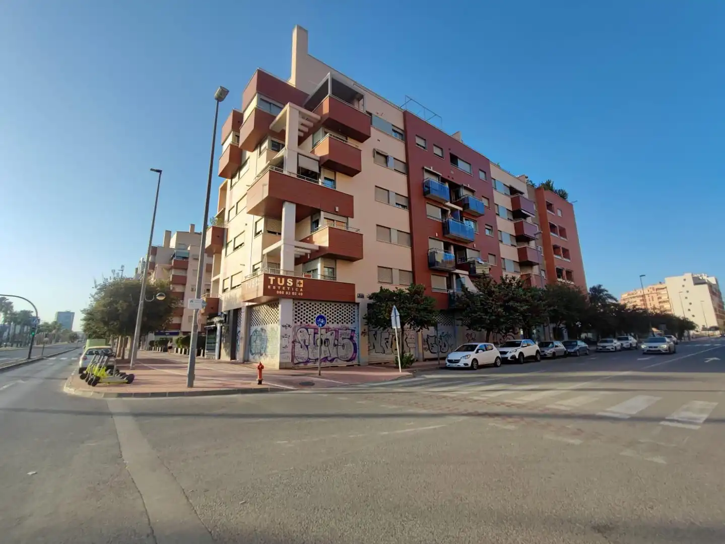 Exterior view of Flat for sale in Murcia  with Air Conditioner and Balcony
