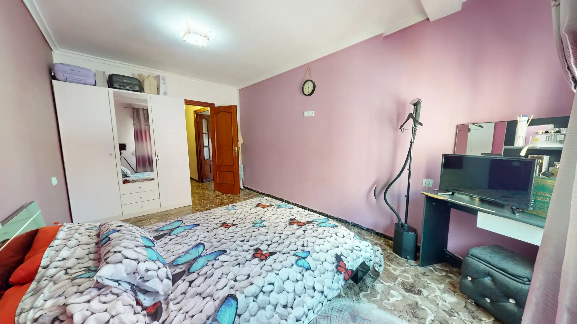 Bedroom of Flat for sale in Elda  with Air Conditioner, Furnished and Oven