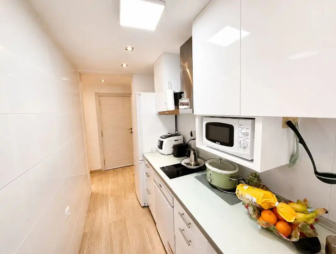 Cocina de Apartamento en venta en Calpe / Calp con Aire acondicionado, Calefacción y Terraza