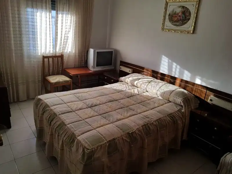 Bedroom of Flat for sale in Plasencia  with Air Conditioner and Private garden