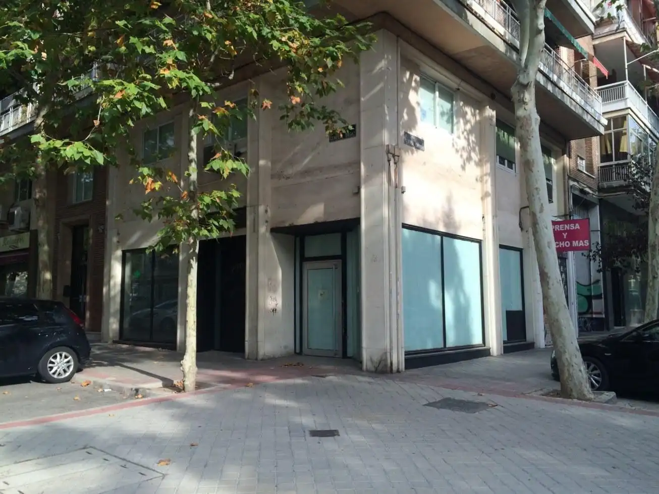 Vista exterior de Local de lloguer en Madrid
