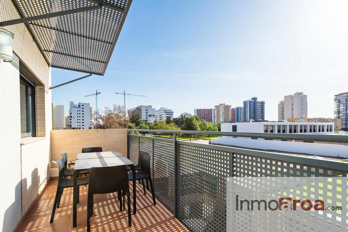 Exterior view of Houses for sale in La Pobla de Farnals  with Terrace, Furnished and Community pool