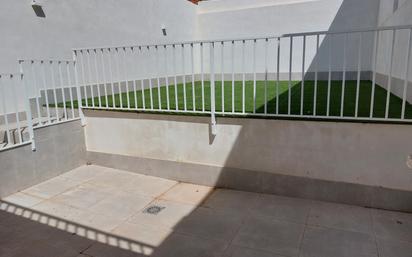 Terrasse von Erdgeschoss miete in Alcázar de San Juan mit Klimaanlage, Heizung und Privatgarten
