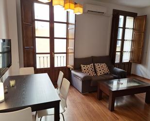 Living room of Flat to rent in  Granada Capital  with Air Conditioner, Heating and Balcony