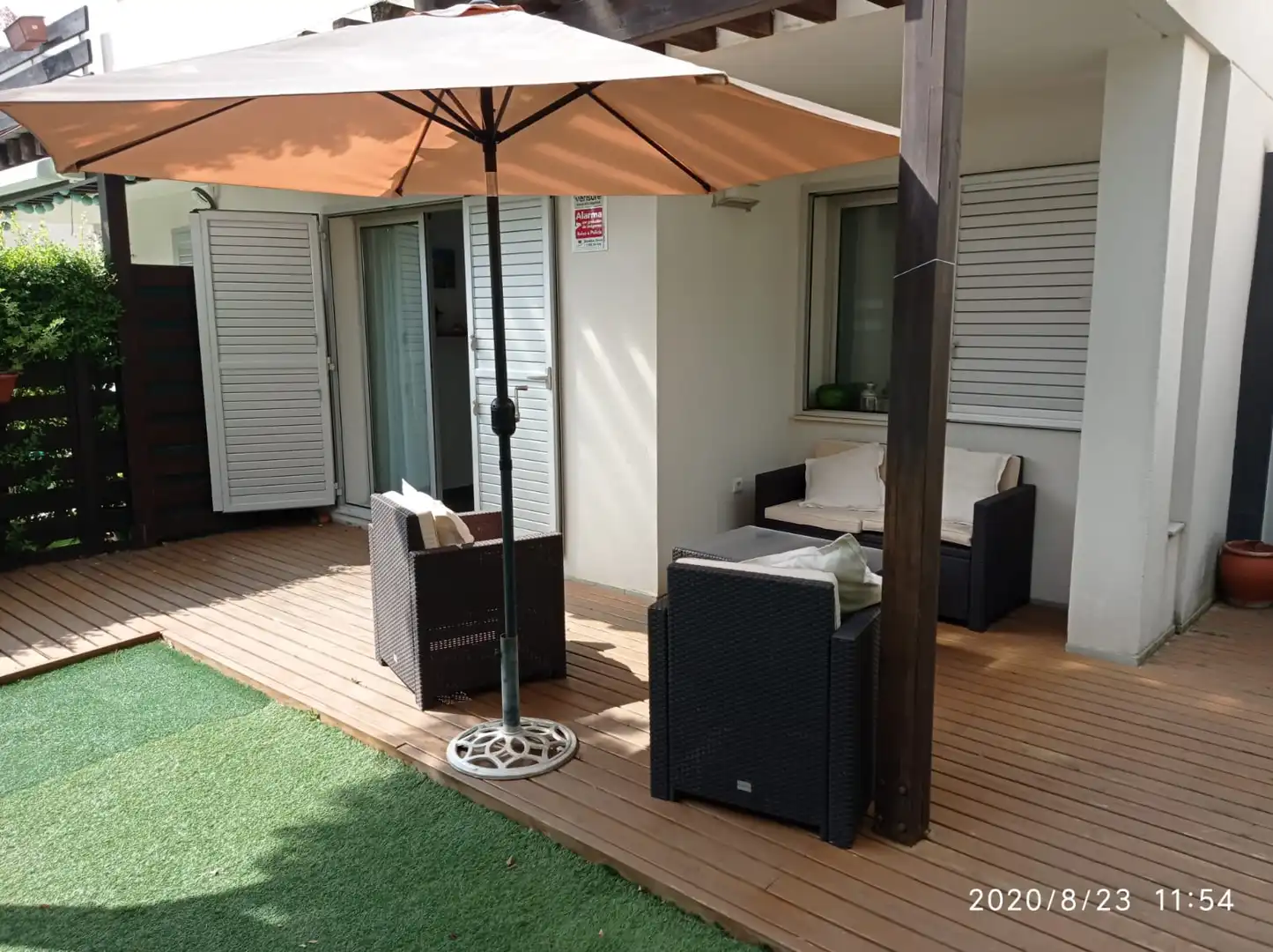 Terraza de Casa adosada en venta en Mont-roig del Camp con Aire acondicionado, Jardín privado y Terraza