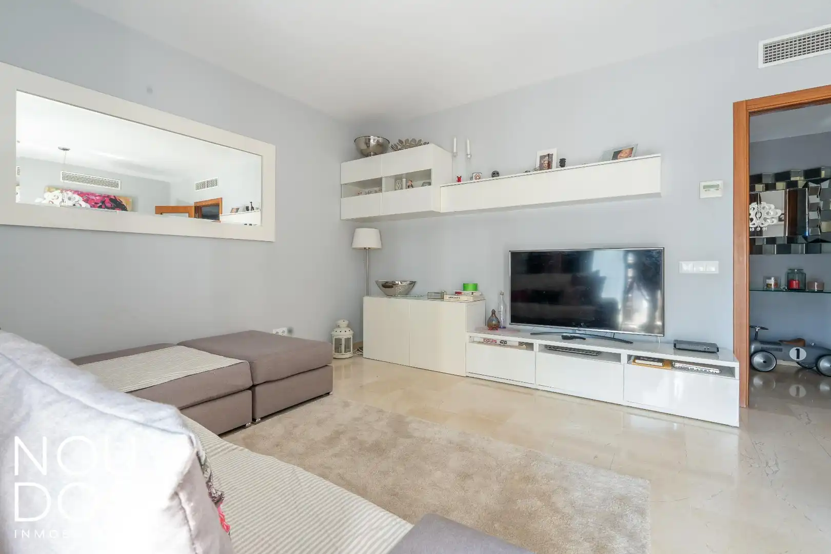 Sala de estar de Piso en venta en  Palma de Mallorca con Aire acondicionado, Calefacción y Jardín privado