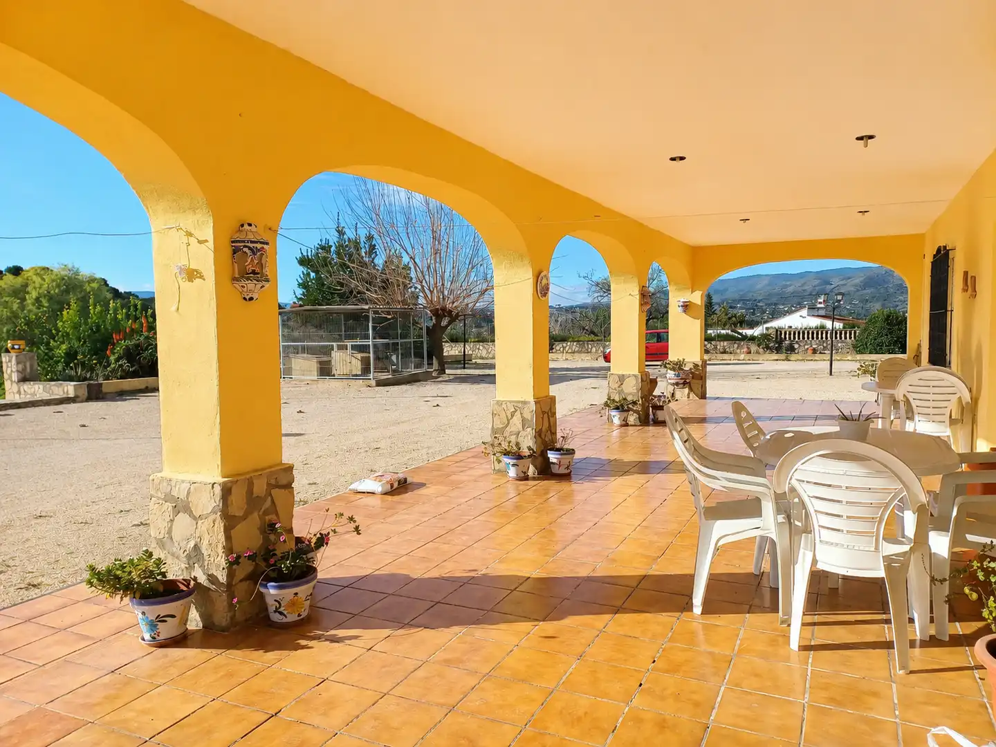 Terraza de Casa o chalet en venta en Agullent con Calefacción, Jardín privado y Terraza