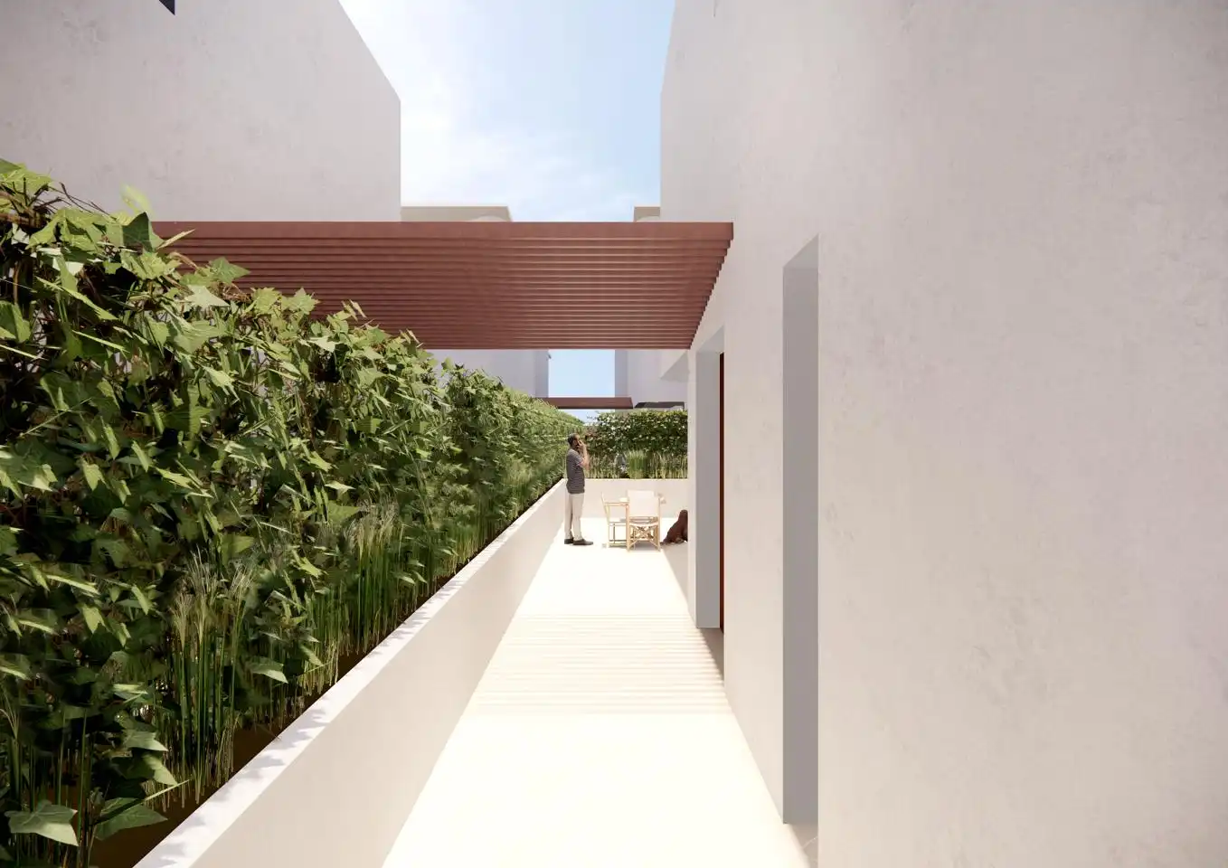 Terrassa de Casa o xalet en venda en Ciutadella de Menorca amb Aire condicionat, Jardí privat i Terrassa