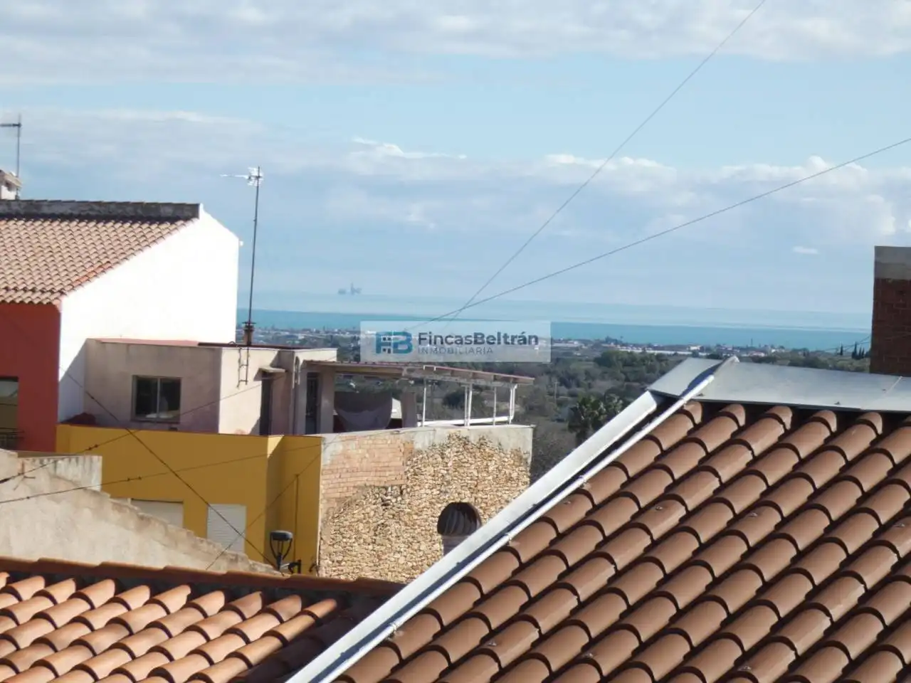 Vista exterior de Dúplex en venta en Càlig con Terraza