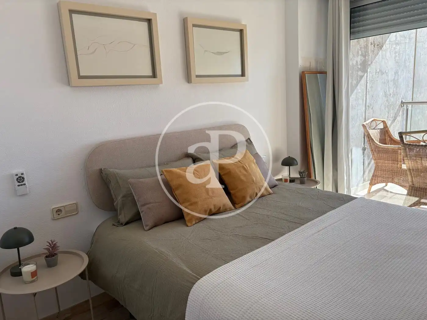Bedroom of Flat for rent in Benidorm  with Air Conditioner, Heating and Terrace