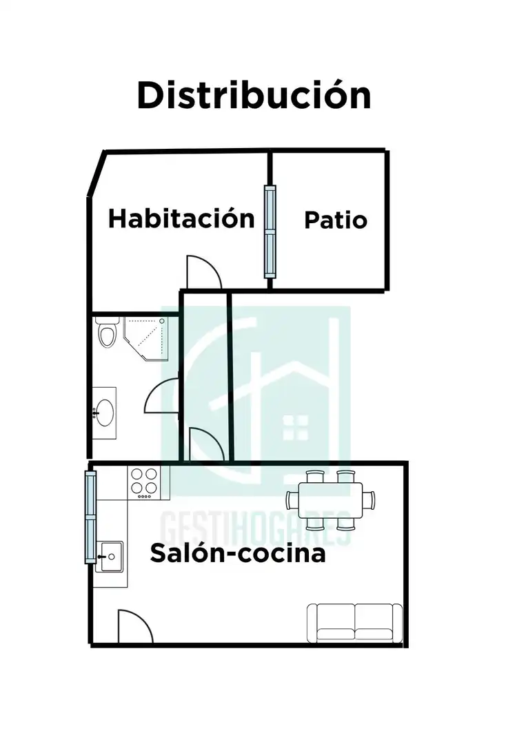 Apartament en venda en San Fernando