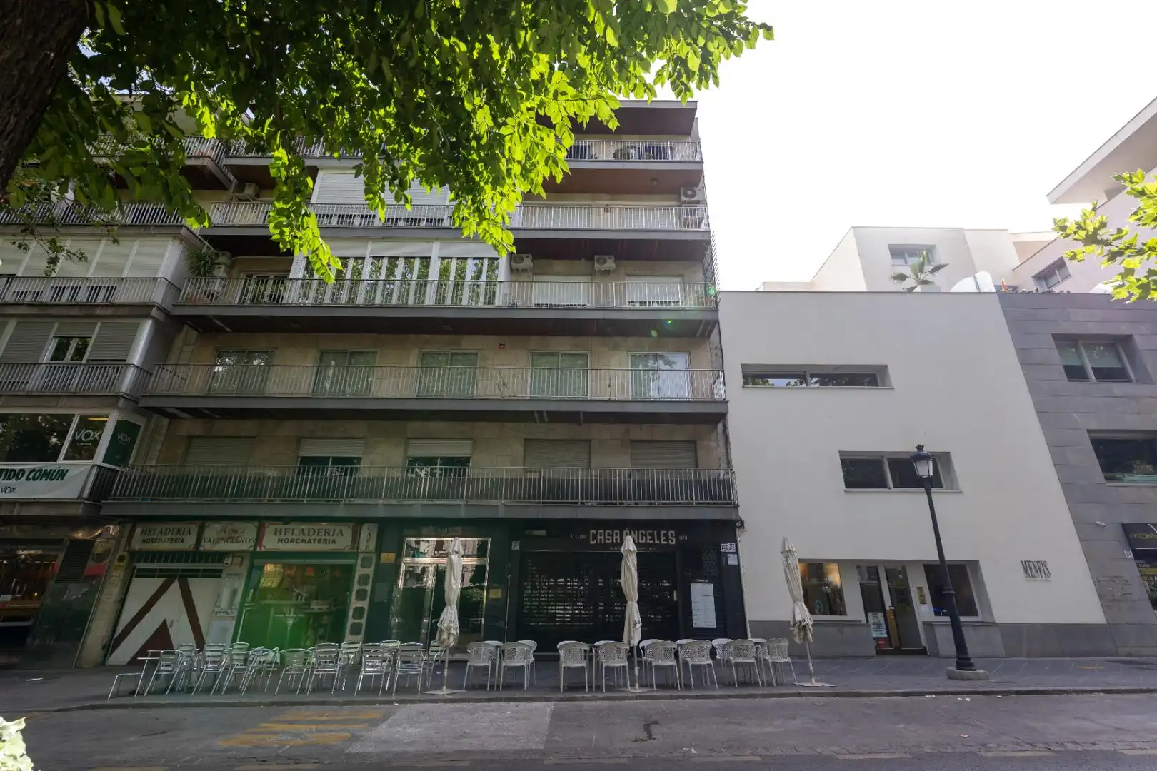 Exterior view of Flat for rent in Granada  with Air Conditioner, Furnished and Balcony